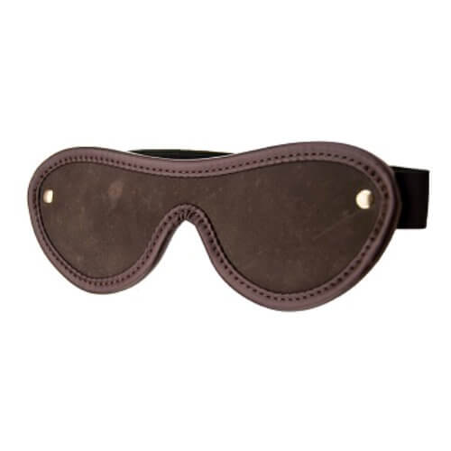 BOUND Nubuck Leather Blindfold - Image 3