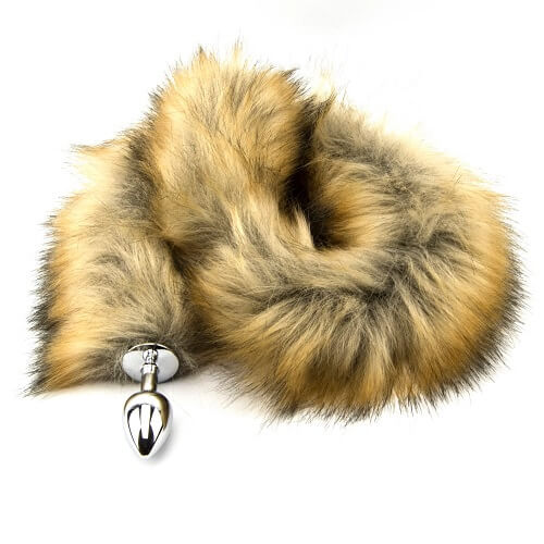Furry Fantasy Red Fox Tail Butt Plug - Image 3