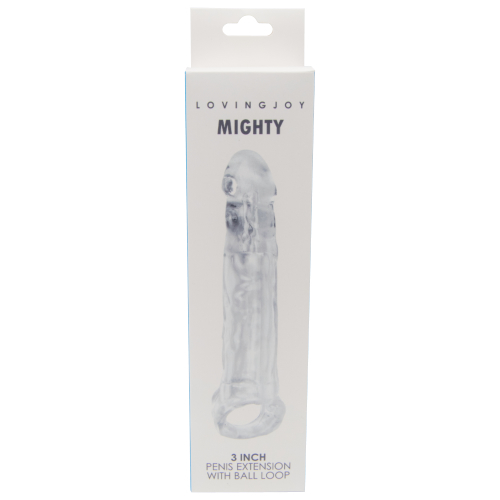 Loving Joy Mighty 3 Inch Penis Extension with Ball Loop - Image 5