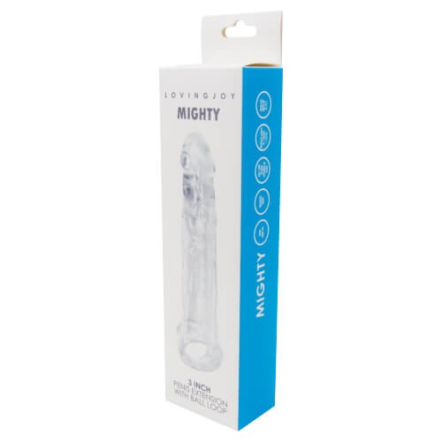 Loving Joy Mighty 3 Inch Penis Extension with Ball Loop - Image 4