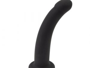 Loving Joy Curved 5 Inch Silicone Dildo with Suction Cup