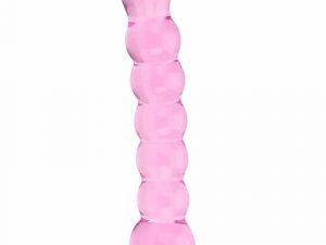 Spectrum Ribbed Glass Dildo