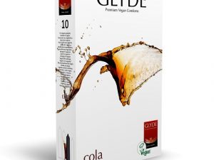 Glyde Ultra Cola Flavour Vegan Condoms 10 Pack
