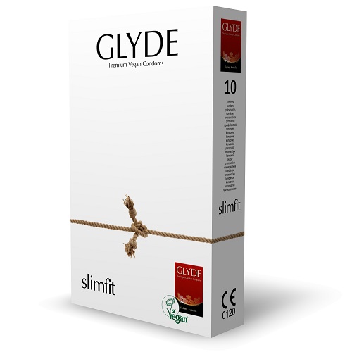 Glyde Ultra Slimfit Vegan Condoms 10 Pack - Image 3