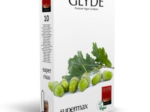 Glyde Ultra Super Max Vegan Condoms 10 Pack