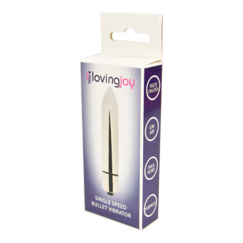 Loving Joy Single Speed Silver Bullet Vibrator - Image 7