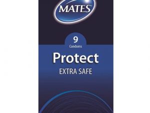 Mates Protect Extra Safe Condoms 9 Pack