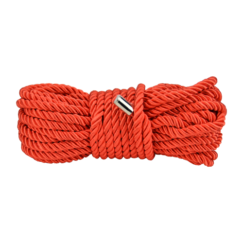 Bound to Please Silky Bondage Rope 10m Red - Image 3