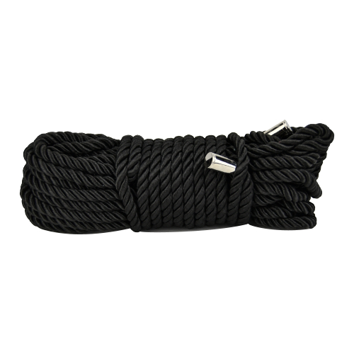 Bound to Please Silky Bondage Rope 10m Black - Image 3