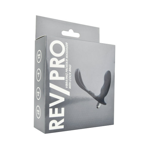 Rev-Pro Vibrating Prostate Massager with Cock Ring - Image 6