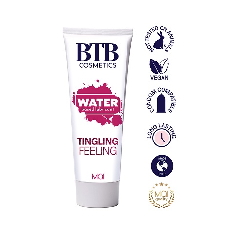 BTB Water Based Tingling Effect Lubricant 100ml - Image 3