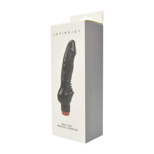 Loving Joy Bully Boy Realistic Vibrator Black - Image 7