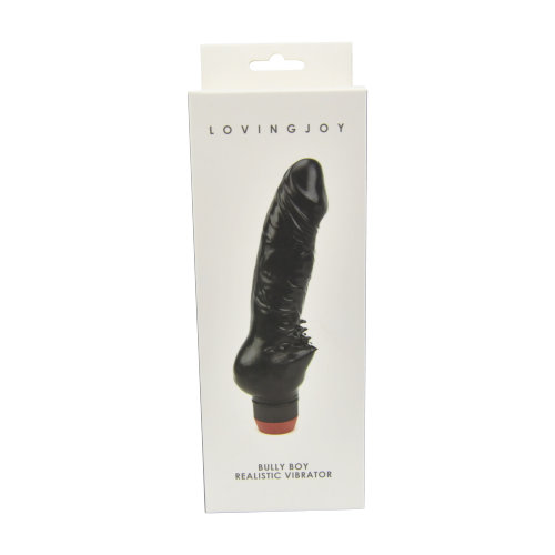 Loving Joy Bully Boy Realistic Vibrator Black - Image 6