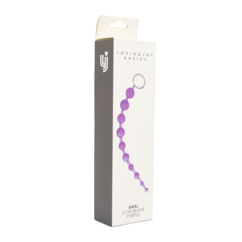 Loving Joy Anal Love Beads Purple - Image 3