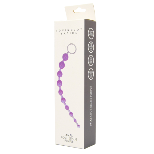 Loving Joy Anal Love Beads Purple - Image 4