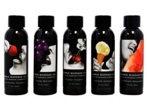 Earthly Body Edible Massage Oil 2oz