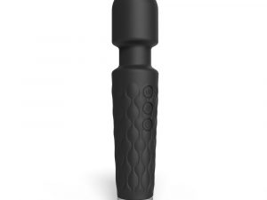 Loving Joy 20 Function Wand Vibrator Black