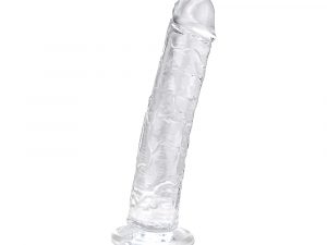 Loving Joy 8.5 Inch Suction Cup Dildo Clear