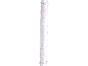 Loving Joy 15 Inch Double Ended Dildo Clear