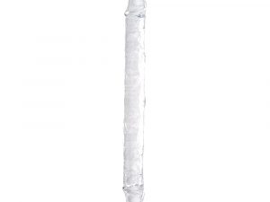 Loving Joy 18 Inch Double Ended Dildo Clear