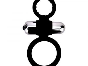 Loving Joy Silicone Vibrating Cock and Ball Ring