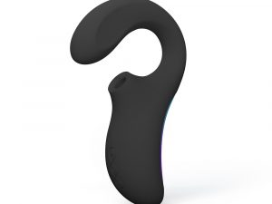 LELO Enigma Wave Dual Stimulation Sonic Massager Black