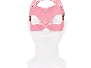 Bound to Play Kitty Cat Face Mask Pink