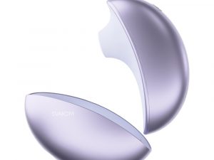 Svakom Galaxie Suction Vibrator with Mood Projector Metallic Lilac