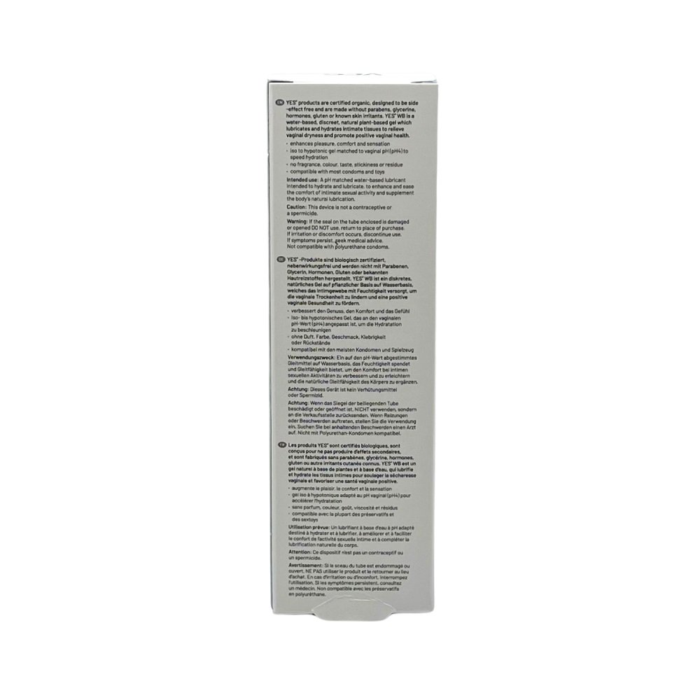 YES Organic Water Based Personal Lubricant-50ml - Image 3