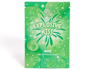 Explosive Kiss Popping Candies Mint Flavour