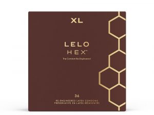 LELO HEX Condoms Respect XL 36 pack