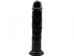 Loving Joy 8.5 Inch Suction Cup Dildo Black