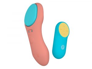 Party Color PANTY Remote Control Vibrator Orange