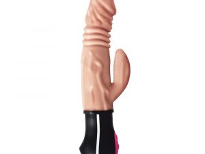 Realistic Warming and Thrusting Vibrating Dildo Flesh