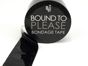 Bound to Please Bondage Tape Black