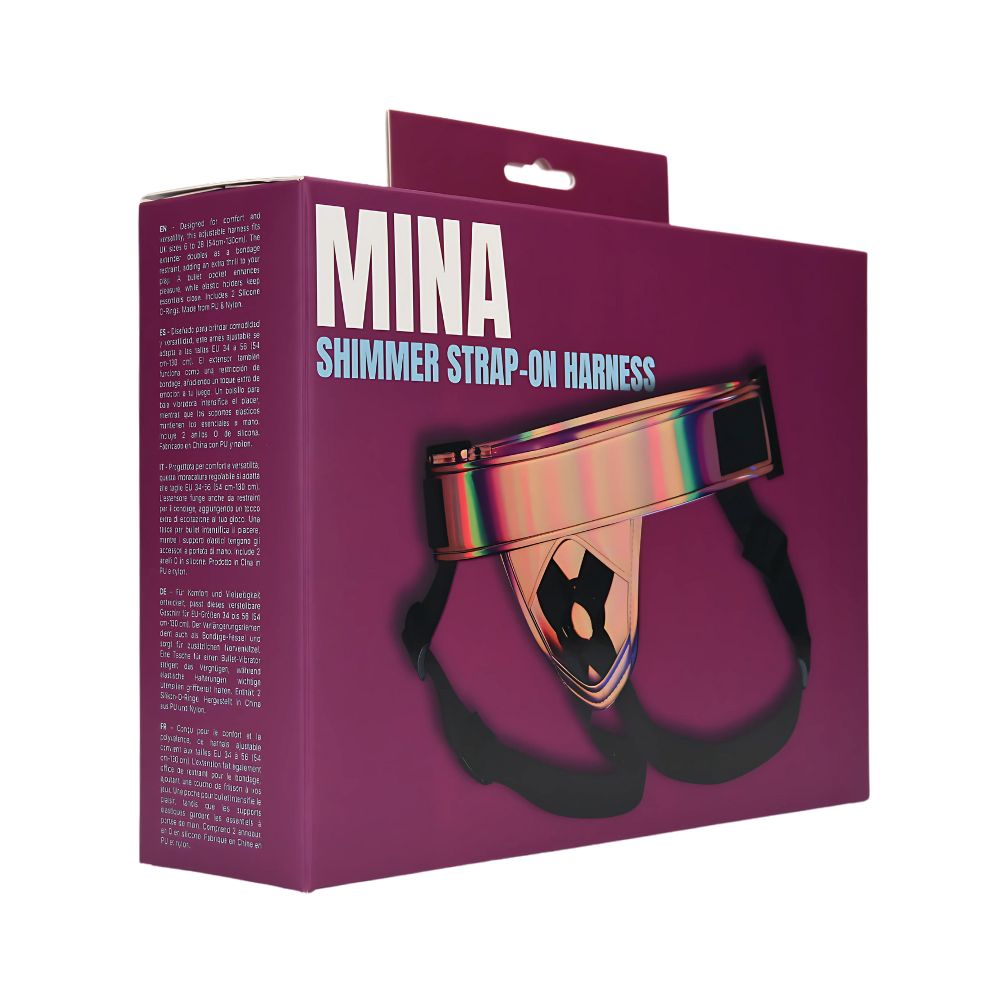 Mina Shimmer Strap-On Harness - Image 6