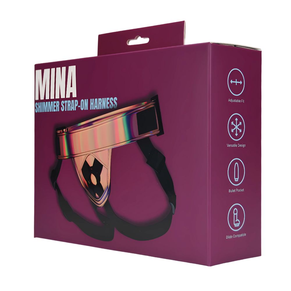Mina Shimmer Strap-On Harness - Image 7