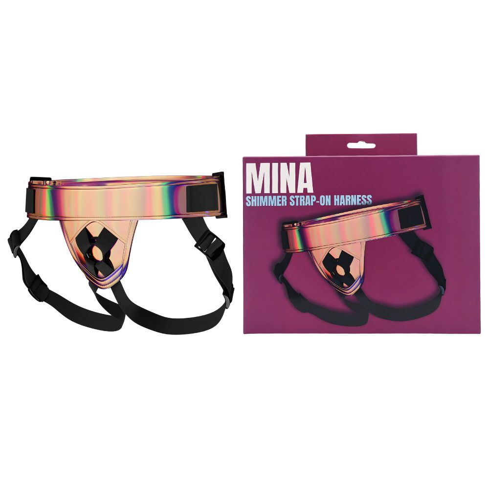 Mina Shimmer Strap-On Harness - Image 8