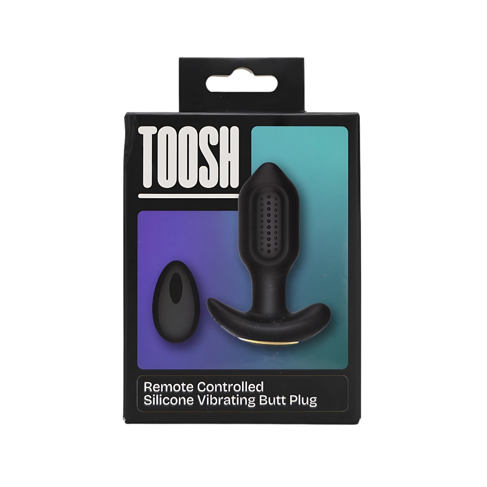 Toosh Remote Controlled Silicone Vibrating Butt Plug - Image 9
