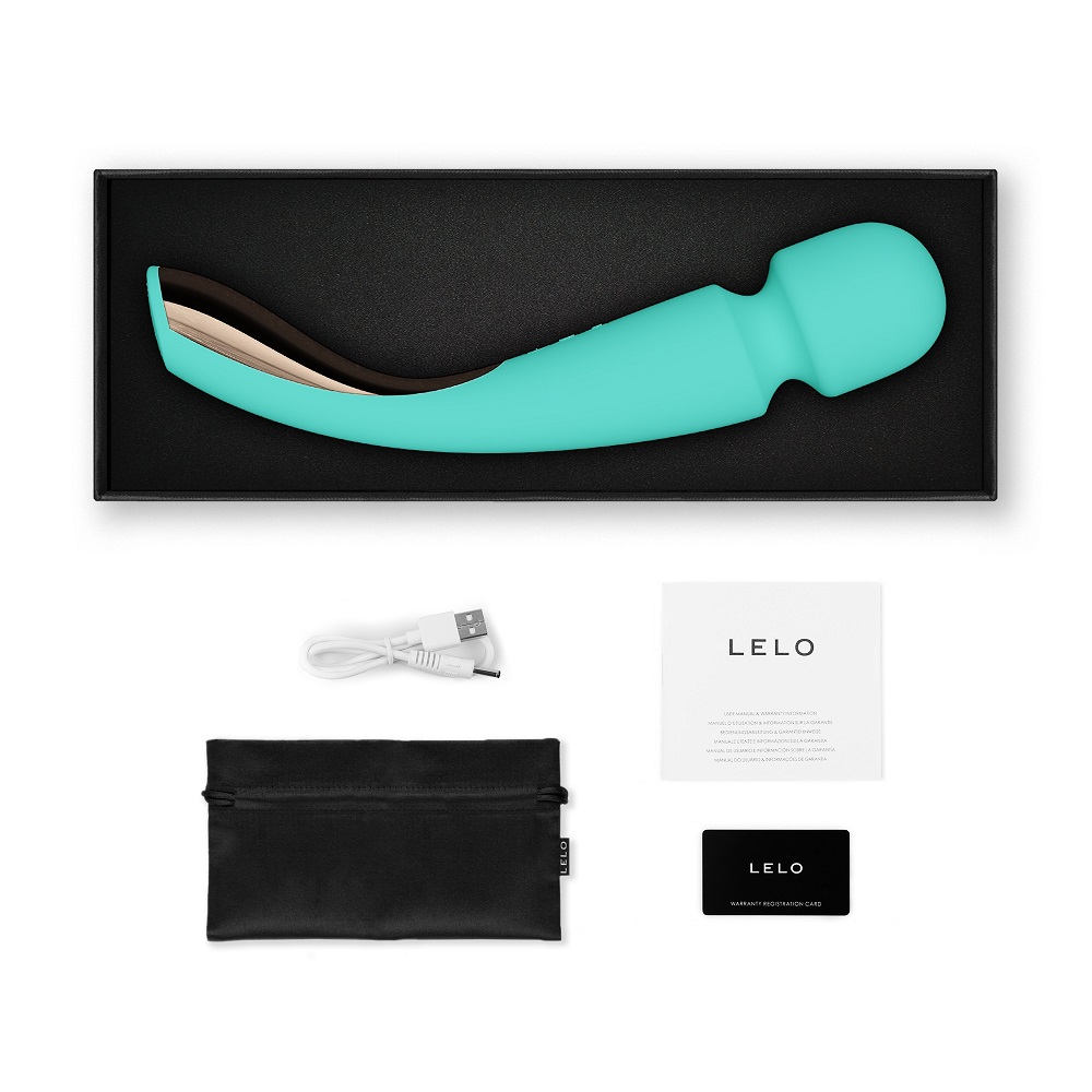 LELO Smart Wand 2 Large Aqua - Image 4