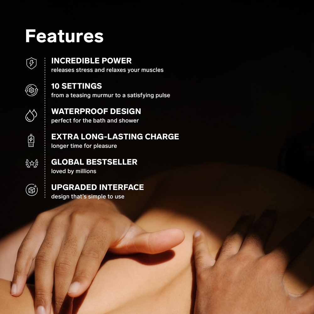 LELO Smart Wand 2 Large Aqua - Image 10