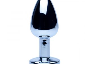 Precious Metals Silver Butt Plug-Small