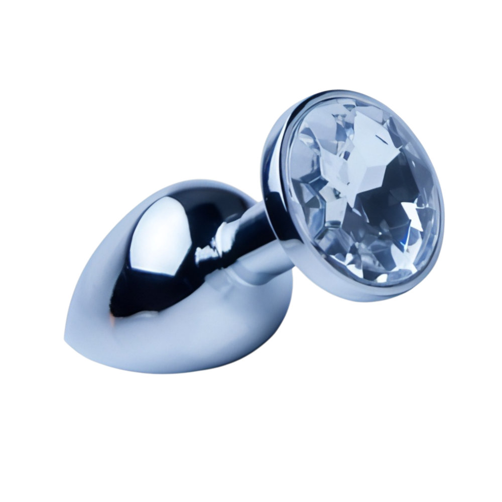 Precious Metals Silver Butt Plug-Large - Image 4