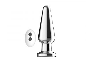 Toosh Remote Controlled Metal Vibrating Butt Plug