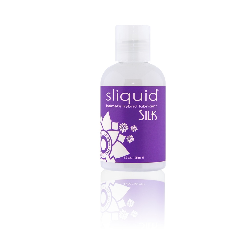 Sliquid Naturals Silk Hybrid Lubricant-125ml - Image 3