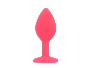 Toosh Pink Silicone Butt Plug Small