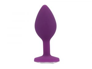 Toosh Purple Silicone Butt Plug Small