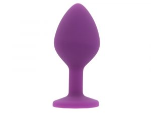 Toosh Purple Silicone Butt Plug Medium