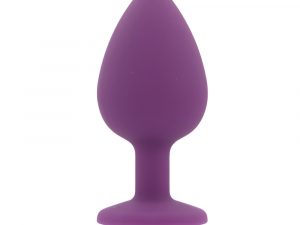 Toosh Purple Silicone Butt Plug Large