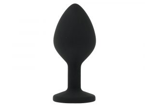 Toosh Black Silicone Butt Plug Medium